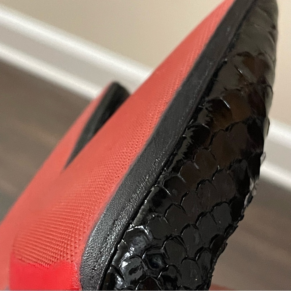 Christian Louboutin So Kate 120MM Black Python Pumps Size 41.5 US 11.5 - Picture 12 of 14